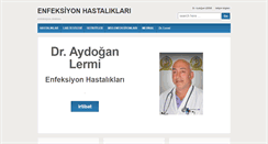 Desktop Screenshot of enfeksiyonhastaliklari.com
