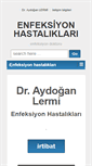 Mobile Screenshot of enfeksiyonhastaliklari.com