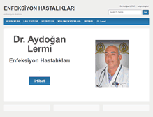 Tablet Screenshot of enfeksiyonhastaliklari.com
